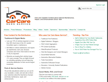 Tablet Screenshot of carcarenewsservice.org